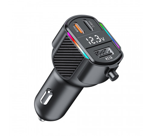 АЗП з FM-модулятором WUW-C220 Black (6972573337408)