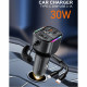 Автомобільний зарядний пристрій WUW-C220 Black (6972573337408)