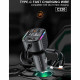 Автомобільний зарядний пристрій WUW-C220 Black (6972573337408)