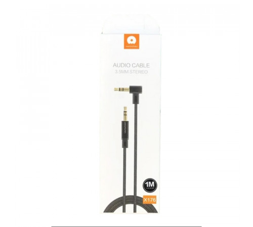 Аудіокабель WUW-X176 Black (WUW-X176)