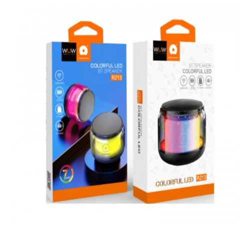 Портативна колонка WUW-R213, 3W, Black (R213)