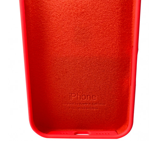 Чохол для смартфона Silicone Full Case AA Open Cam for Apple iPhone 16 18,Peach (FullOpeAAi16-18)