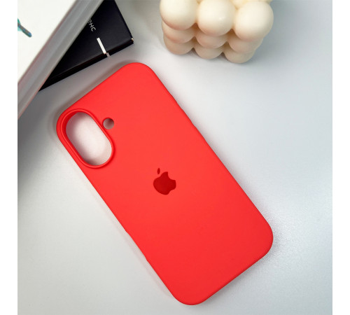 Чохол для смартфона Silicone Full Case AA Open Cam for Apple iPhone 16 18,Peach (FullOpeAAi16-18)