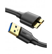 Кабель UGREEN US130 USB 3.0 A Male to Micro USB 3.0 Male Cable 2m (Black)(UGR-10843) (UGR-10843)