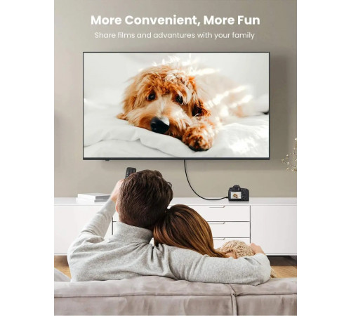 Кабель UGREEN US130 USB 3.0 A Male to Micro USB 3.0 Male Cable 2m (Black)(UGR-10843) (UGR-10843)