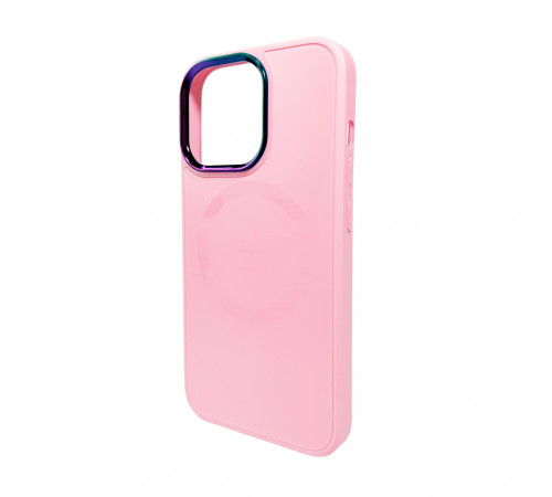 Чохол для смартфона AG Glass Sapphire MagSafe Logo for Apple iPhone 15 Pink (AGSappiP15Pink)