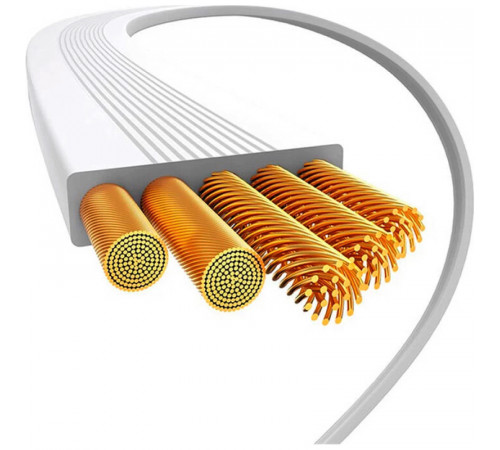 Кабель Baseus Free2Draw Mini Retractable Charging Cable Type-C to Type-C 100W 1m Moon White (P10364500211-00)