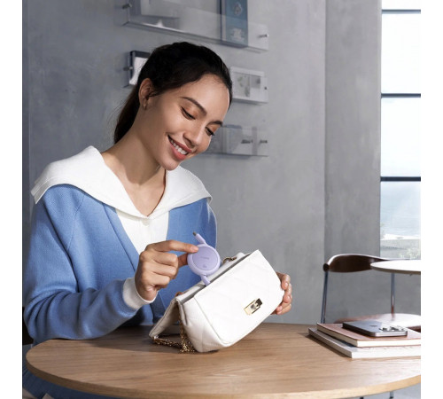 Кабель Baseus Free2Pull Mini Charging Cable USB-C to USB-C 60W 1m Nebula Purple (P10364500511-01)