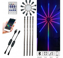 Фейерверк светильник 180LED -  28Key Kit BT APP диаметр 1 м  	SF-9 код 2770 (50)