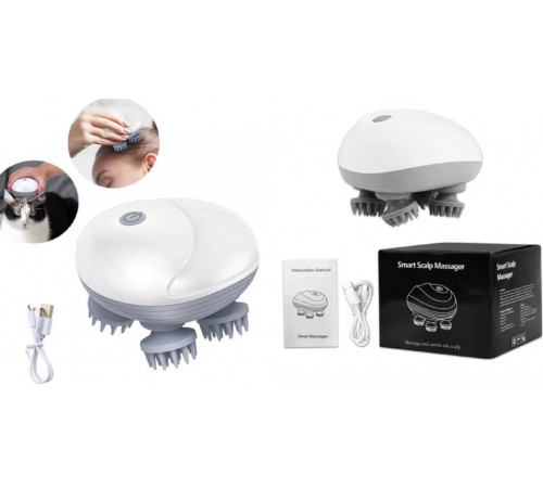 Массажер для головы для глубокого массажа,стимулирования роста волос, подходит и для Животных9(60