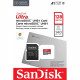 Карта пам'яті microSDXC (UHS-1) SanDisk Ultra 128Gb class 10 A1 (140Mb/s) (adapter SD) Imaging Packaging (SDSQUAB-128G-GN6IA)