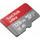 Карта пам'яті microSDXC (UHS-1) SanDisk Ultra 128Gb class 10 A1 (140Mb/s) (adapter SD) Imaging Packaging (SDSQUAB-128G-GN6IA)