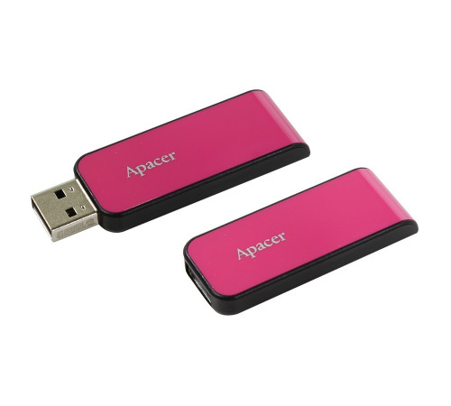 Флеш-накопичувач Apacer USB 2.0 AH334 64Gb Pink (AP64GAH334P-1)