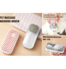 Щітка Силіконова, Масажер для домашніх тварин, гребінець для собак і кішок  XL-907 (210)