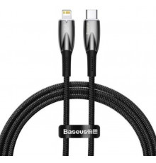Кабель Baseus Glimmer Series Fast Charging Data Cable Type-C to iP 20W 1m Black (CADH000001)