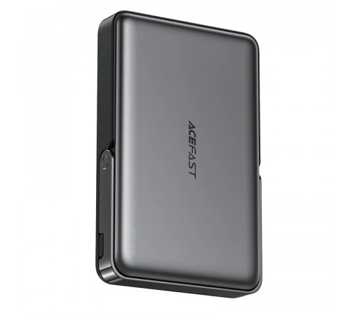 Зовнішній акумулятор ACEFAST M17 PD20W/22.5W magnetic fast charging power bank with built-in stand 10000mAh Black (6974316284000)