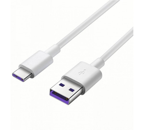 Кабель HOCO X13 USB to Type-C 3A, 1m, PVC, PVC connectors, White (6957531061199)