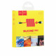 Кабель HOCO X21 USB to Type-C 2A, 1m, silicone, TPE connectors,  Black+Red (6957531071419)