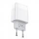 Мережевий зарядний пристрій HOCO C73A Glorious dual port charger 12W White (6931474712912)
