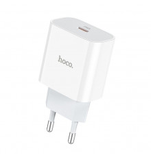 Мережевий зарядний пристрій HOCO C76A Plus Speed source PD20W charger White (6931474746917)
