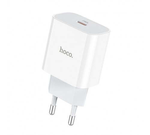 Мережевий зарядний пристрій HOCO C76A Plus Speed source PD20W charger White (6931474746917)