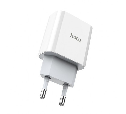 Мережевий зарядний пристрій HOCO C76A Plus Speed source PD20W charger White (6931474746917)
