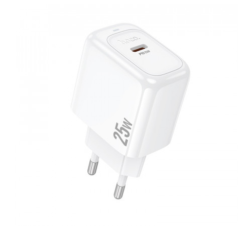 Мережевий зарядний пристрій HOCO CS53A Surplus single port PD25W charger White (6942007631488)
