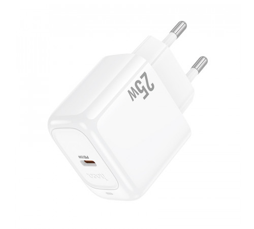 Мережевий зарядний пристрій HOCO CS53A Surplus single port PD25W charger White (6942007631488)