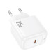 Мережевий зарядний пристрій HOCO CS53A Surplus single port PD25W charger White (6942007631488)