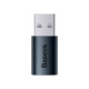 Адаптер Baseus Ingenuity Series Mini OTG Adaptor USB 3.1 to Type-C  Blue (ZJJQ000103)