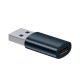 Адаптер Baseus Ingenuity Series Mini OTG Adaptor USB 3.1 to Type-C  Blue (ZJJQ000103)