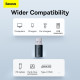 Адаптер Baseus Ingenuity Series Mini OTG Adaptor USB 3.1 to Type-C  Blue (ZJJQ000103)
