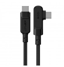 Кабель ACEFAST C5-03 USB-C to USB-C 100W правильный литой алюминиевый Alloy 2m Black (6974316281016)