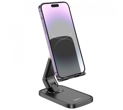 Тримач для телефона HD8 Blackfish folding desktop stand Black (6942007610803)