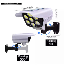 муляж камера + прожектор KL-2178 7led SOLAR SENSOR LIGHT (50) (60)