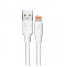 Кабель WUW-X169 USB Lightning 5А white (6972573331628)