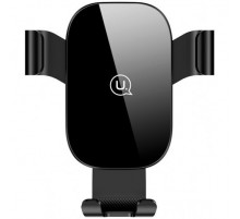 Автотримач для телефона Usams US-ZJ052 Gravity Car Holder Black (ZJ52ZJ01)