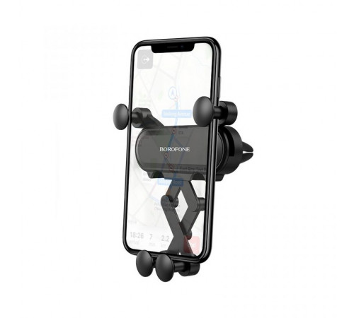 Автотримач для телефона BOROFONE BH19 Eddie air outlet gravity in-car holder (6931474721204)