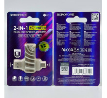 USB флеш Borofone BUD3 32Gb USB3.0+Type-C Швидкісна