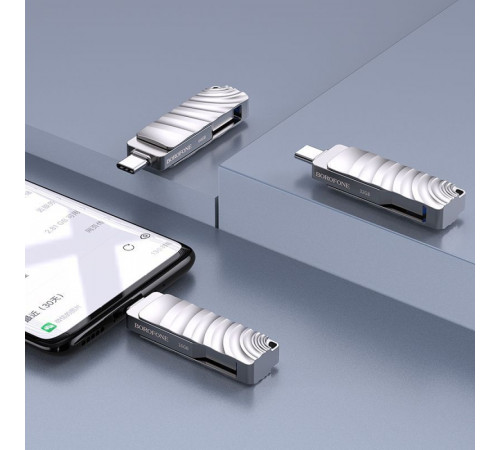 USB флеш Borofone BUD3 32Gb USB3.0+Type-C Швидкісна
