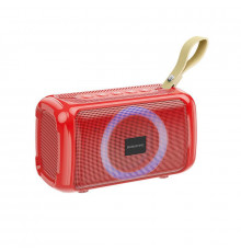 Портативна колонка BOROFONE BR17 Cool sports wireless speaker, 5W, Red (6974443380750)