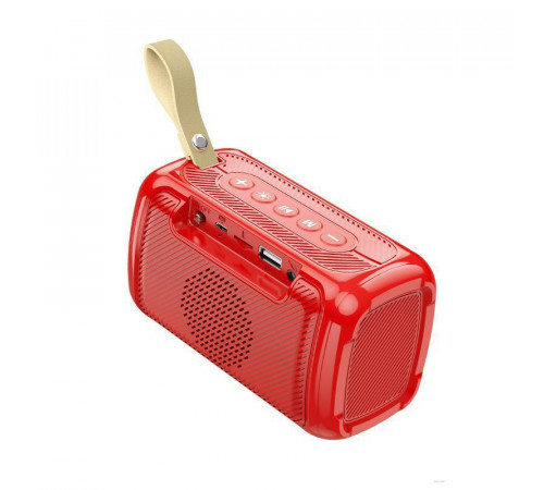 Портативна колонка BOROFONE BR17 Cool sports wireless speaker, 5W, Red (6974443380750)
