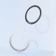 Пластина для магнітного тримача Baseus Halo Series Magnetic Metal Ring（2pcs/pack）Black (PCCH000001)