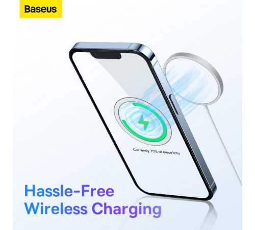 Пластина для магнітного тримача Baseus Halo Series Magnetic Metal Ring（2pcs/pack）Black (PCCH000001)