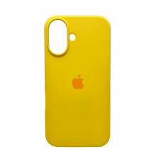 Чехол для смартфона Silicone Full Case AA Open Cam для iPhone 16 4,Yellow (FullOpenAAi16-4)