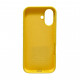 Чохол для смартфона Silicone Full Case AA Open Cam for Apple iPhone 16 4,Yellow (FullOpenAAi16-4)