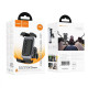 Вело/Мото тримач для телефона HOCO H82 Vista bicycle Motorcycle Universal holder Black Metal Gray (6942007647922)