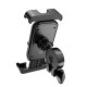 Вело/Мото тримач для телефона HOCO H82 Vista bicycle Motorcycle Universal holder Black Metal Gray (6942007647922)