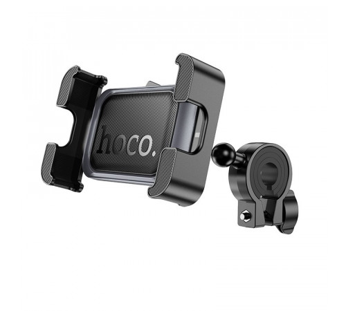 Вело/Мото тримач для телефона HOCO H82 Vista bicycle Motorcycle Universal holder Black Metal Gray (6942007647922)