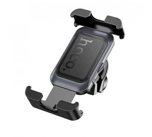 Вело/Мото тримач для телефона HOCO H82 Vista bicycle Motorcycle Universal holder Black Metal Gray (6942007647922)